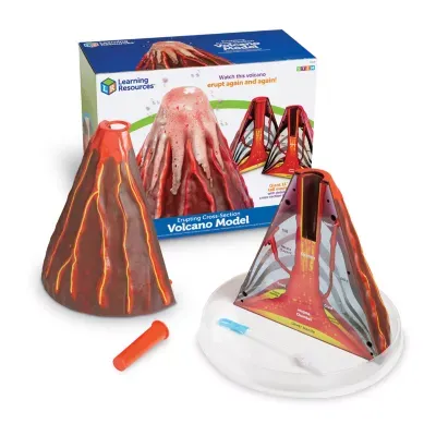 Learning Resources Erupting Volcano Model Discovery Toy
