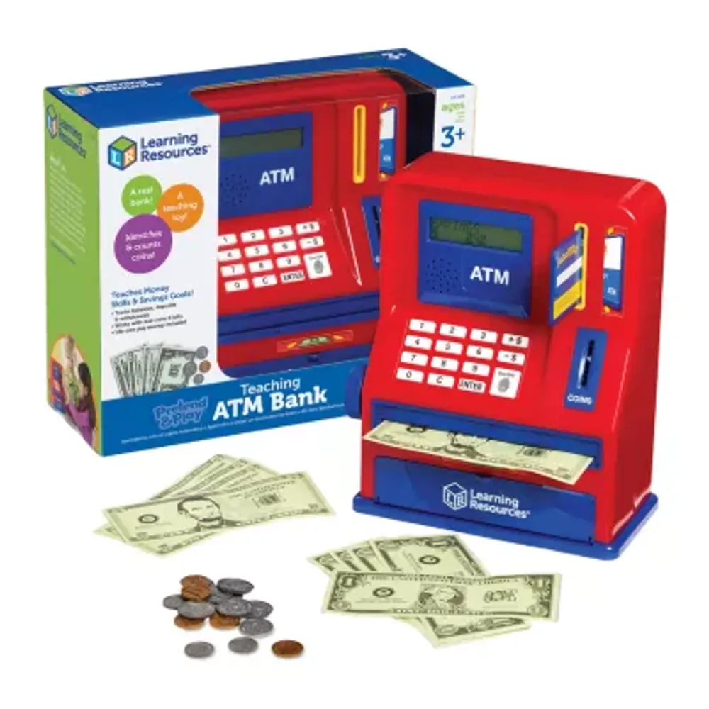 Learning Resources Pretend And Play® Teaching Atm Bank Electronic Learning