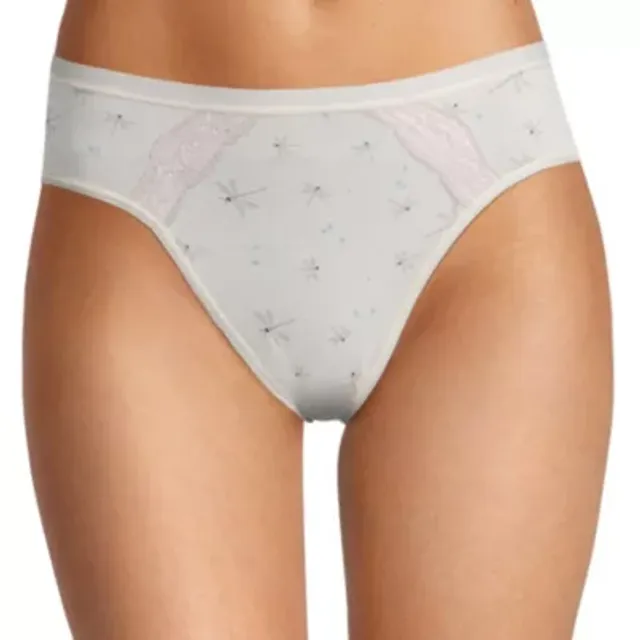 Ambrielle Organic Cotton High Cut Panty 302832 - JCPenney