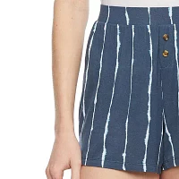 Ambrielle Womens Rib Pajama Shorts