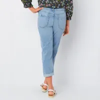 a.n.a - Tall Womens Mid Rise Boyfriend Jean