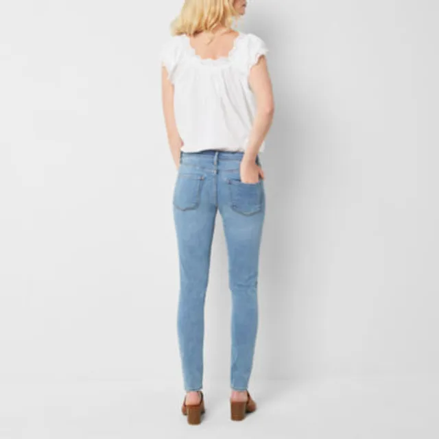 a.n.a Womens Mid Rise Skinny Fit Jegging Jean