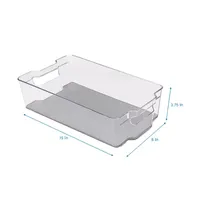 Home Expressions Silicone Liner Single Compartment Storage Bin