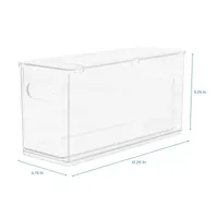 Home Expressions Tall Sliding Single Compartment Storage Bin