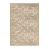 Alina Bel Geometric Indoor Outdoor Rectangular Area Rug