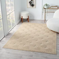 Alina Bel Geometric Indoor Outdoor Rectangular Area Rug