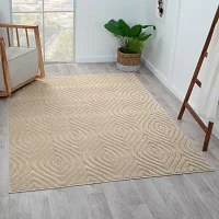 Alina Mich Abstract Indoor Outdoor Rectangular Area Rug