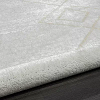 Calixta Bien Diamond Stain Resistant Indoor Rectangular Area Rug