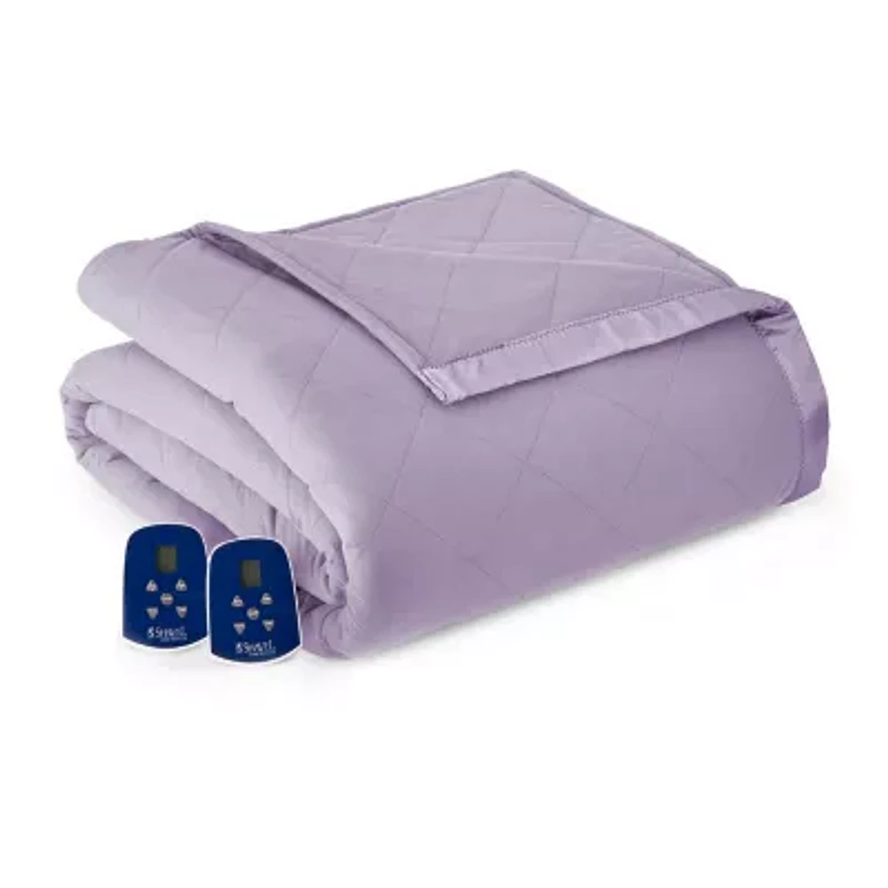 Micro Flannel Heated Midweight Electric Blanket