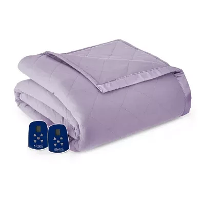 Micro Flannel Heated Midweight Electric Blanket