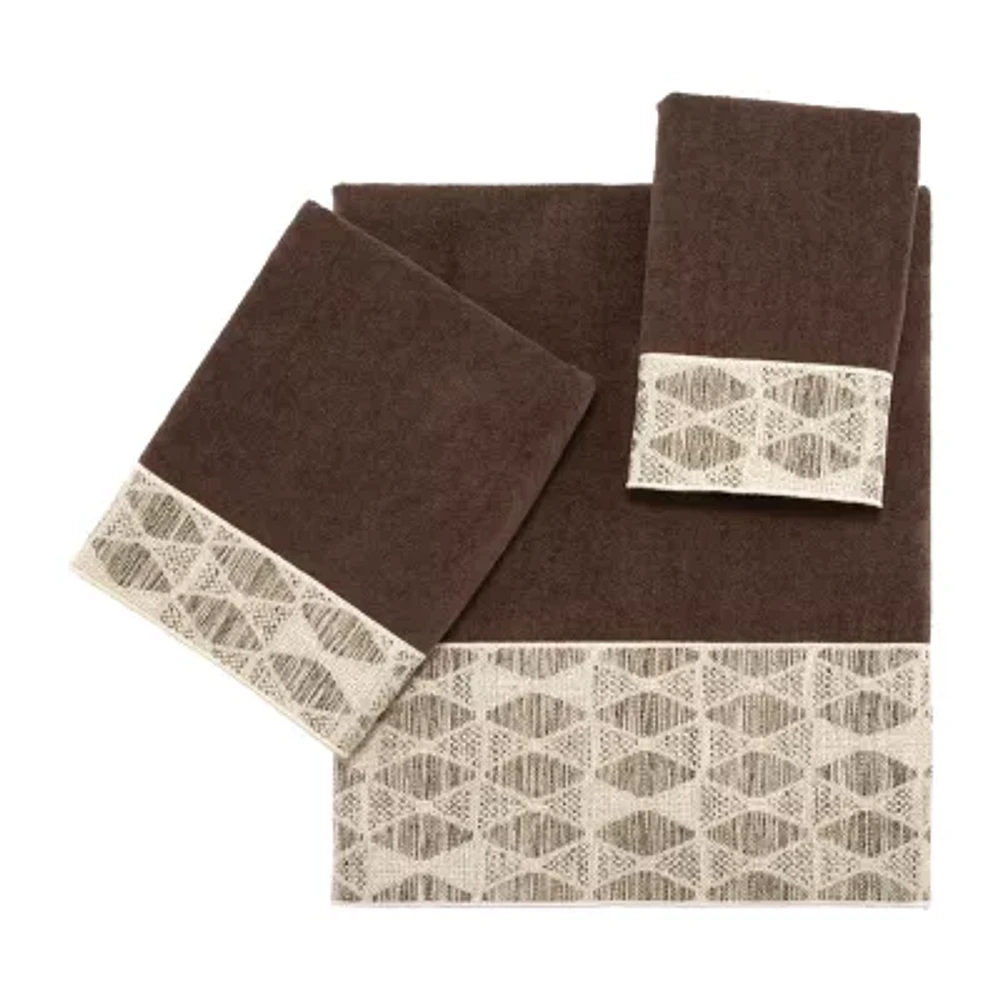 Avanti Vernon Geometric Bath Towel