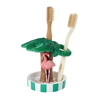 Avanti Flamingo Paradise Toothbrush Holders