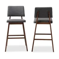 Colton 2-pc. Counter Height Upholstered Bar Stool