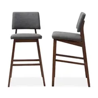 Colton 2-pc. Counter Height Upholstered Bar Stool