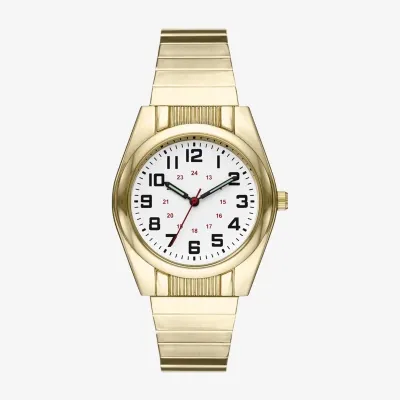 Opp Mens Gold Tone Stainless Steel Expansion Watch Fmdjo199