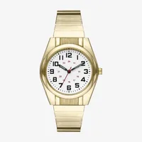 Opp Mens Gold Tone Stainless Steel Expansion Watch Fmdjo199