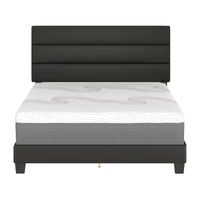 Parks Upholstered Wooden Platform Bed