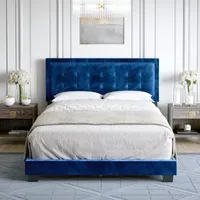 Patrice Upholstered Wooden Bed