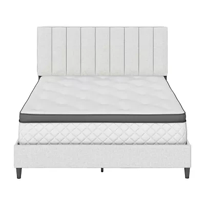 Lenora Upholstered Wooden Bed