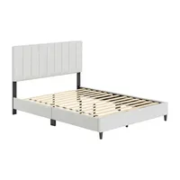 Lenora Upholstered Wooden Bed