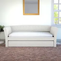 Nellie Upholstered Wooden Daybed