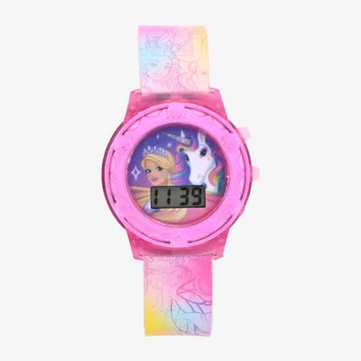 Barbie Unisex Digital Multicolor Strap Watch Bdt4105