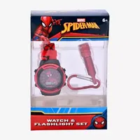 Spiderman Girls Digital Multicolor 2-pc. Watch Boxed Set Spd40125