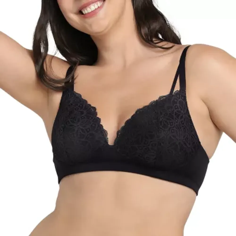  Maidenform Womens Pure Comfort Wireless Lace
