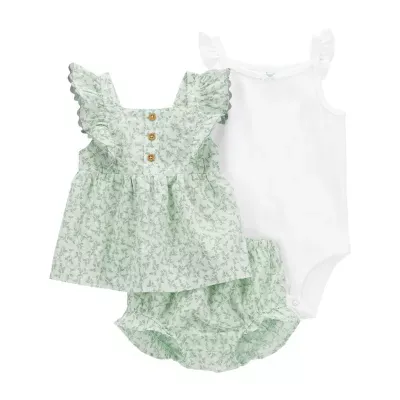 Carter's Baby Girls 3-pc. Short Set