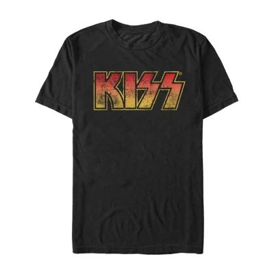 Mens Short Sleeve KISS Graphic T-Shirt