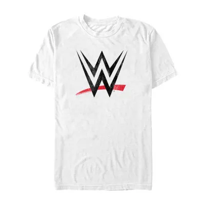 Mens Crew Neck Short Sleeve Regular Fit WWE Graphic T-Shirt