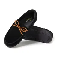 Dearfoams Mens Moccasin Slippers