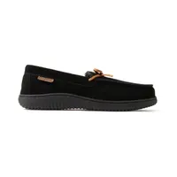 Dearfoams Mens Moccasin Slippers