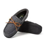 Dearfoams Mens Westboro Wool Blend Energy Return  Moccasin Slippers