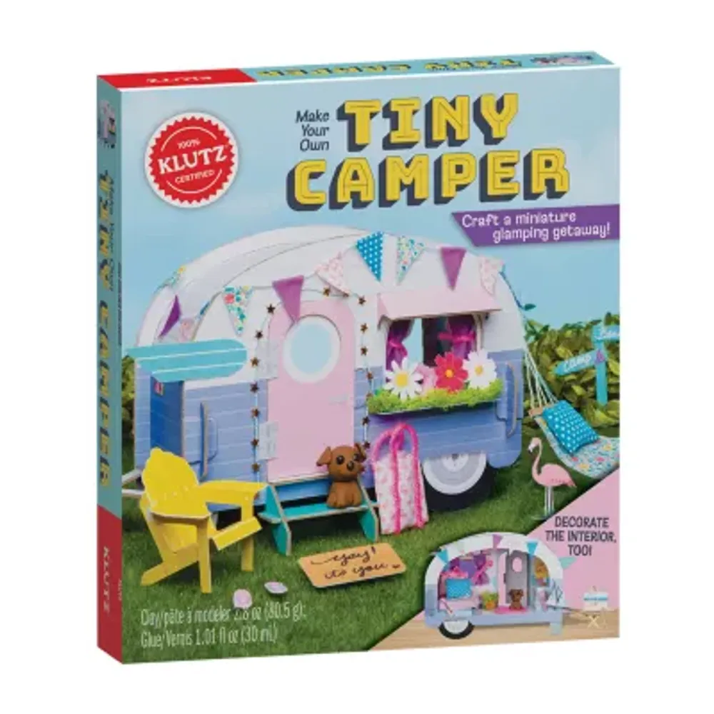 Klutz Make Your Own Tiny Camper Kids Craft Kit