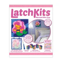 Latchkits Mermaid Mini-Rug Craft Kits