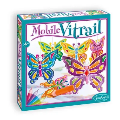 Sentosphere Usa Mobile Vitrail - Crystal Butterflies