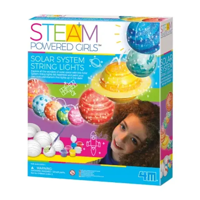 4M Glow-in-the-Dark Solar System Mobile Making Kit, Multi