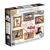 University Games Murder Mystery Party Case Files Puzzles - The Art Of Murder: 1000 Pcs Puzzle