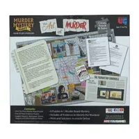 University Games Murder Mystery Party Case Files Puzzles - The Art Of Murder: 1000 Pcs Puzzle