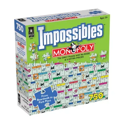 Bepuzzled Impossibles Puzzle - Hasbro Monopoly: 750 Pcs Puzzle