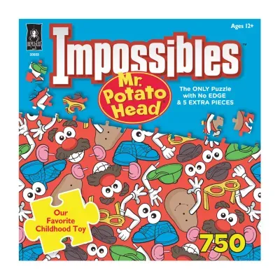 Bepuzzled Impossibles Puzzle - Hasbro Mr. Potato Head: 750 Pcs