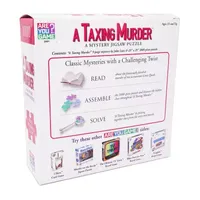 Areyougame.Com A Taxing Murder Classic Mystery Jigsaw Puzzle: 1000 Pcs Puzzle