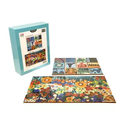 Areyougame.Com Wooden Jigsaw Puzzle Set - Elephant & Sprung: 406 Pcs Puzzle