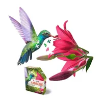Madd Capp I Am Hummingbird Shaped Jigsaw Puzzle: 300 Pcs Puzzle