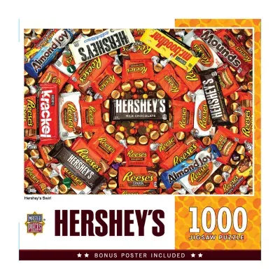 Masterpieces Puzzles Hershey'S Swirl: 1000 Pcs Puzzle