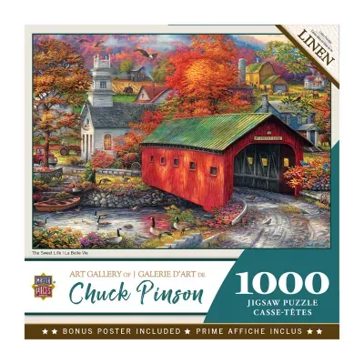 Masterpieces Puzzles Art Gallery Of Chuck Pinson - The Sweet Life: 1000 Pcs Puzzle