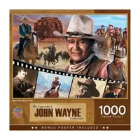 Masterpieces Puzzles John Wayne - Legend Of The Silver Screen Puzzle: 1000 Pcs Puzzle