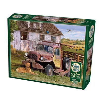 Cobble Hill Summer Truck Puzzle: 1000 Pcs Puzzle