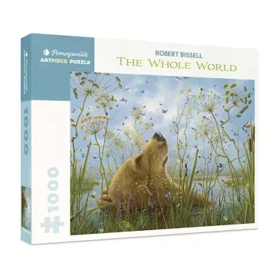 Pomegranate Communications, Inc. Robert Bissell - The Whole World Puzzle: 1000 Pcs Puzzle